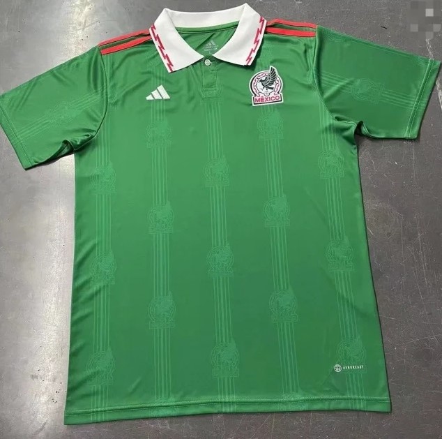 AAA Quality Mexico 2022 Green Polo Shirts